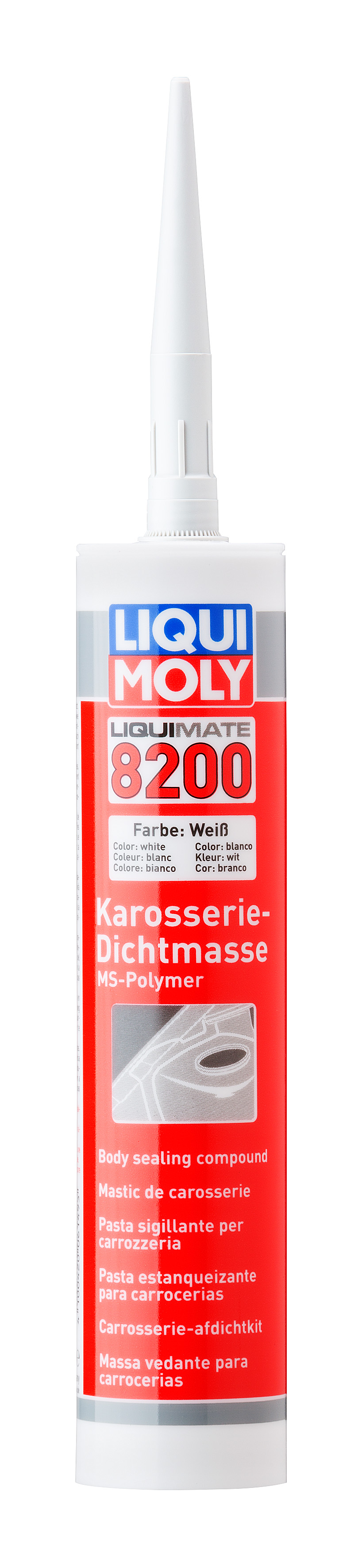 Клей герметик белый Liquimate 8200 MS Polymer weiss 6149 LIQUI MOLY