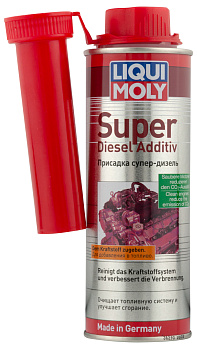 Присадка супер-дизель Super Diesel Additiv 0,25 л. артикул 1991 LIQUI MOLY