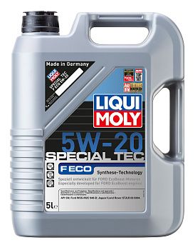 НС-синтетическое моторное масло Special Tec F ECO 5W-20 5 л. артикул 3841 LIQUI MOLY