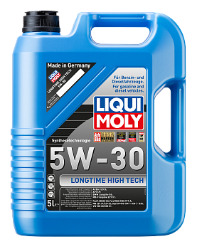 НС-синтетическое моторное масло Longtime High Tech 5W-30 5 л. артикул 1137 LIQUI MOLY