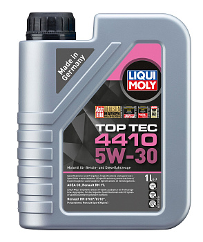 НС-синтетическое моторное масло Top Tec 4410 5W-30 1 л. артикул 21402 LIQUI MOLY