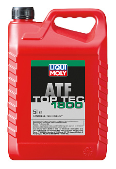 НС-синтетическое трансмиссионное масло для АКПП Top Tec ATF 1800 5 л. артикул 39020 LIQUI MOLY