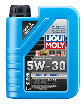 НС-синтетическое моторное масло Longtime High Tech 5W-30 1 л. артикул 9506 LIQUI MOLY