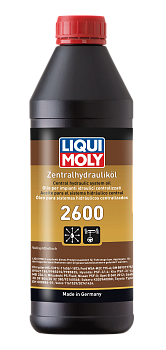 Синтетическая гидравлическая жидкость Zentralhydraulik-Oil 2600 1 л. артикул 21603 LIQUI MOLY