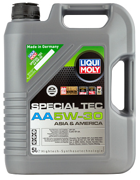 НС-синтетическое моторное масло Special Tec AA 5W-30 5 л. артикул 7530 LIQUI MOLY