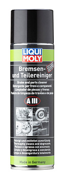 Очиститель тормозов Bremsen- und Teilereiniger AIII 0,5 л. артикул 3389 LIQUI MOLY