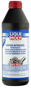 Полусинтетическое трансмиссионное масло Hypoid-Getriebeoil TDL 75W-90 1 л. артикул 1407 LIQUI MOLY