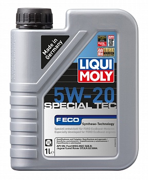 НС-синтетическое моторное масло Special Tec F ECO 5W-20 1 л. артикул 3840 LIQUI MOLY