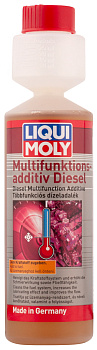 Многофункциональная присадка для дизельного топлива Multifunktionsadditiv Diesel 0,25 л. артикул 21469 LIQUI MOLY