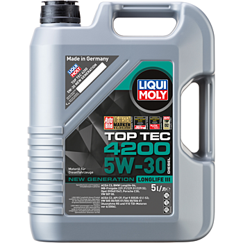 НС-синтетическое моторное масло Top Tec 4200 5W-30 Diesel New Generation  - 5 л