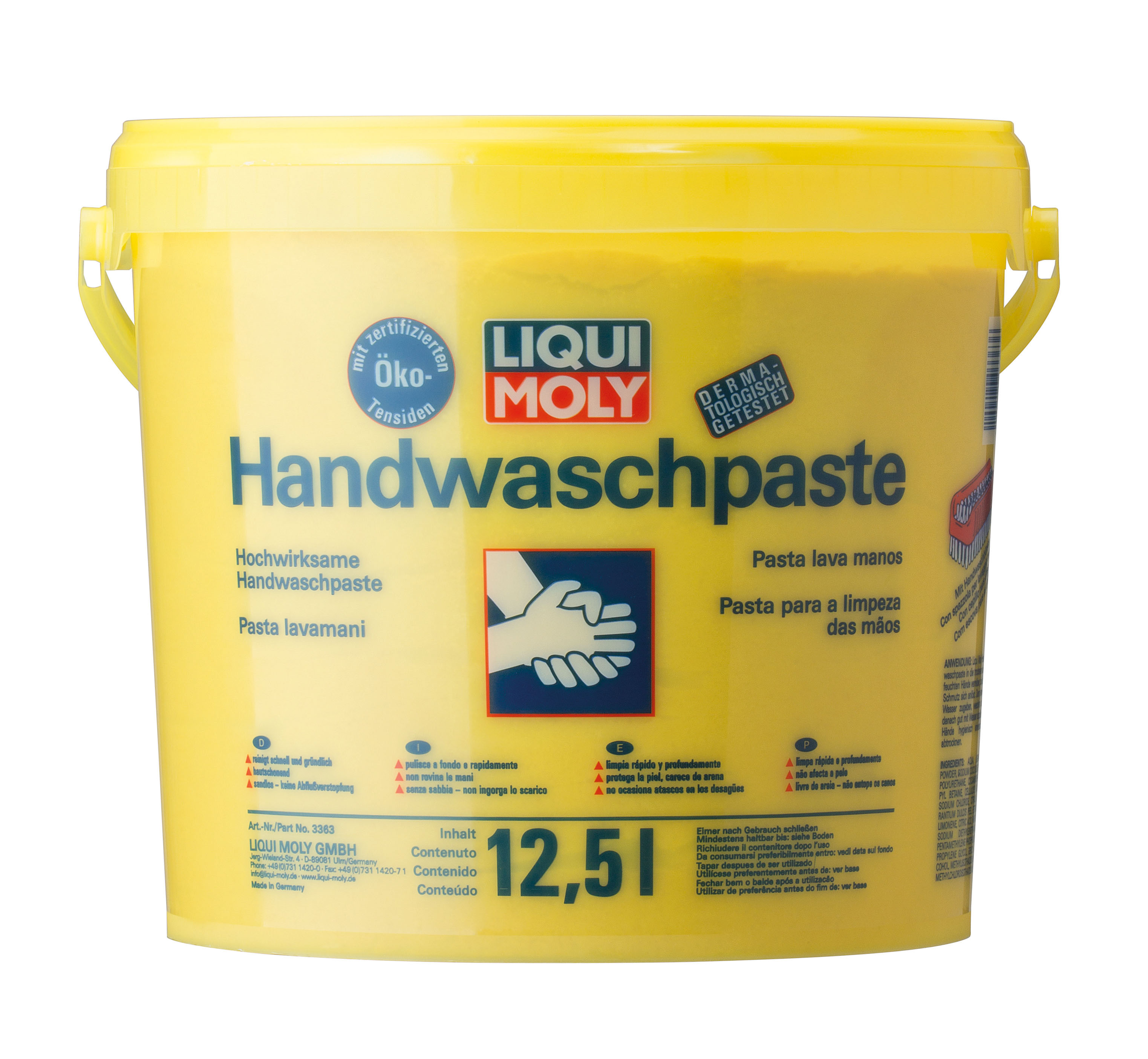 Паста для мытья рук Handwasch-Paste 12,5 л. 3363 LIQUI MOLY - купить по  низкой цене