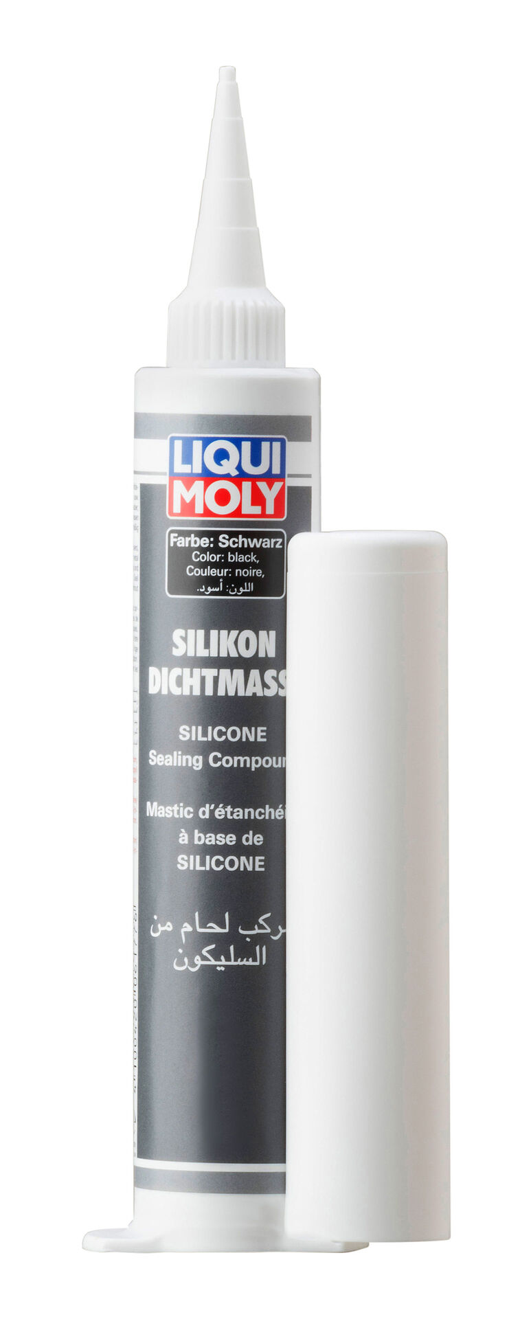 Силиконовый герметик (черный) Silicon-Dichtmasse schwarz 0,08 л. 6177 LIQUI  MOLY - купить по низкой цене