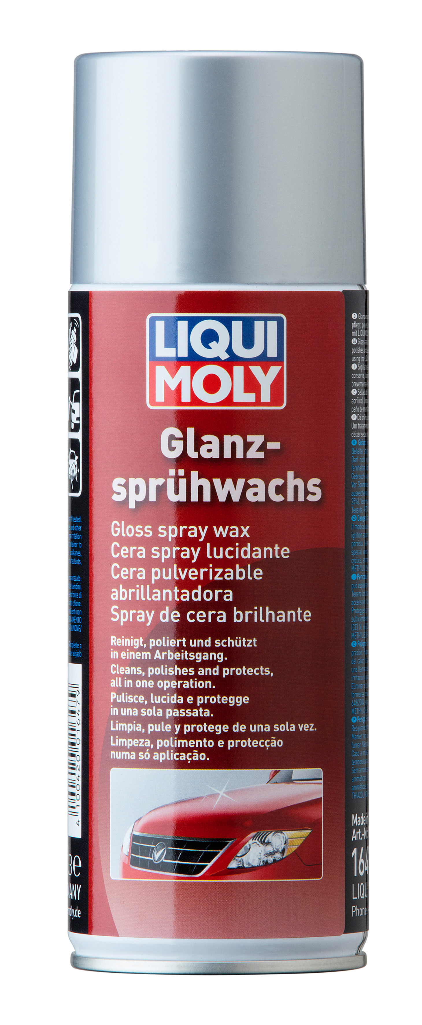 Жидкий воск Glanz-Spruhwachs 0,4 л. 1647 LIQUI MOLY - купить по низкой цене