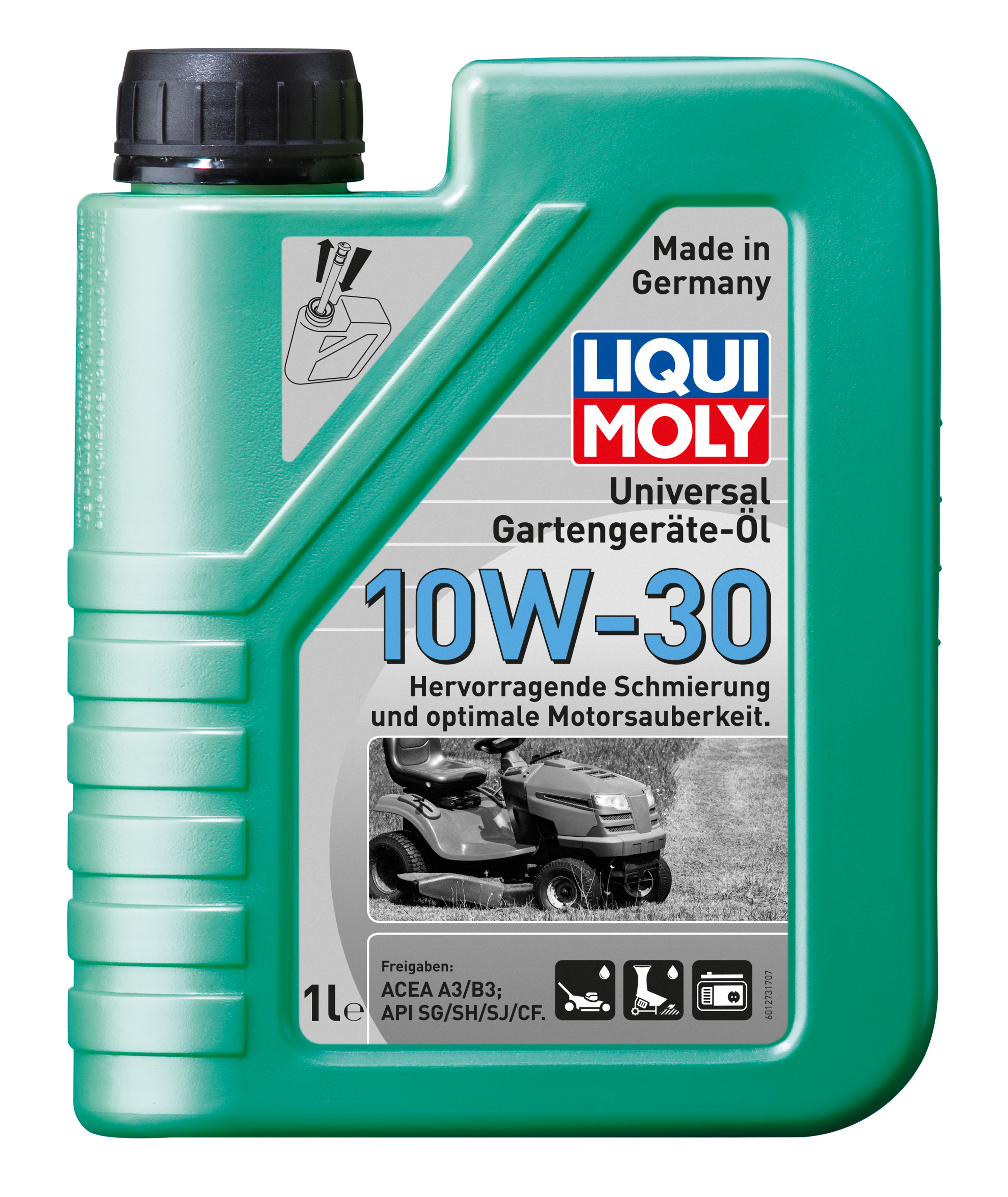 Минеральное моторное масло для газонокосилок Universal 4-Takt  Gartengerate-Oil 10W-30 1 л. 1273 LIQUI MOLY - купить по низкой цене