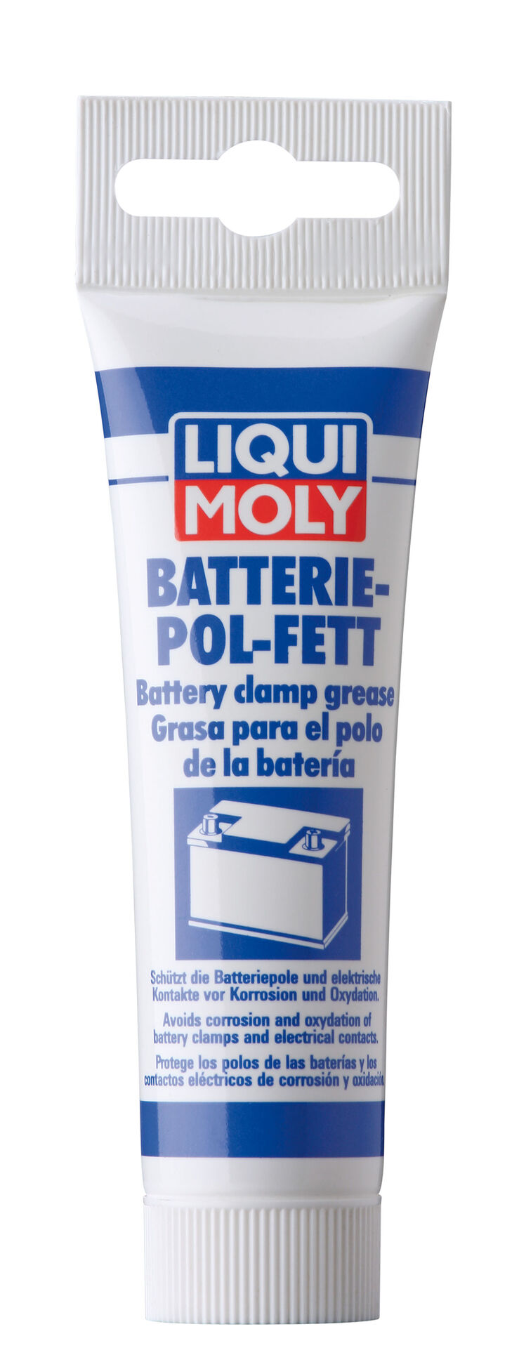 Смазка для электроконтактов Batterie-Pol-Fett 0,01 л. 8045 LIQUI MOLY -  купить по низкой цене
