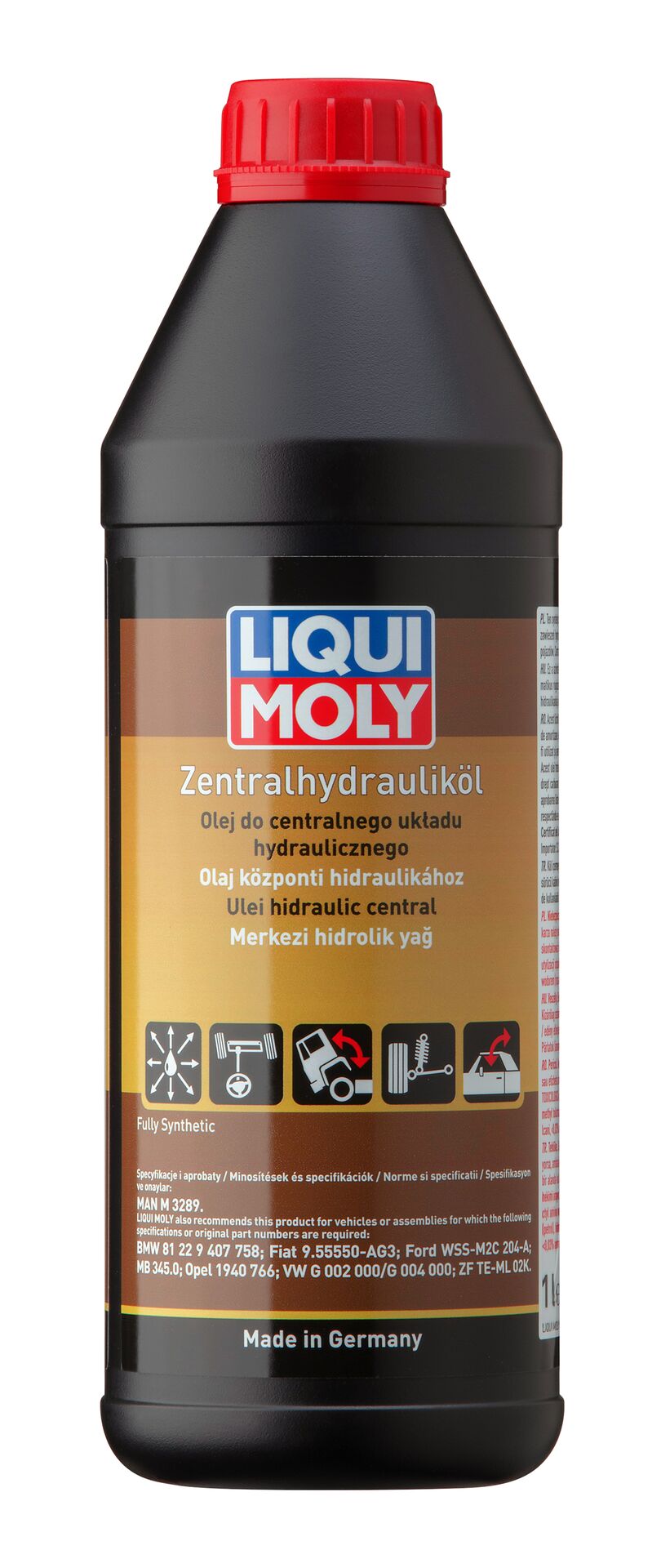 Синтетическая гидравлическая жидкость Zentralhydraulik-Oil 1 л. 20468 .