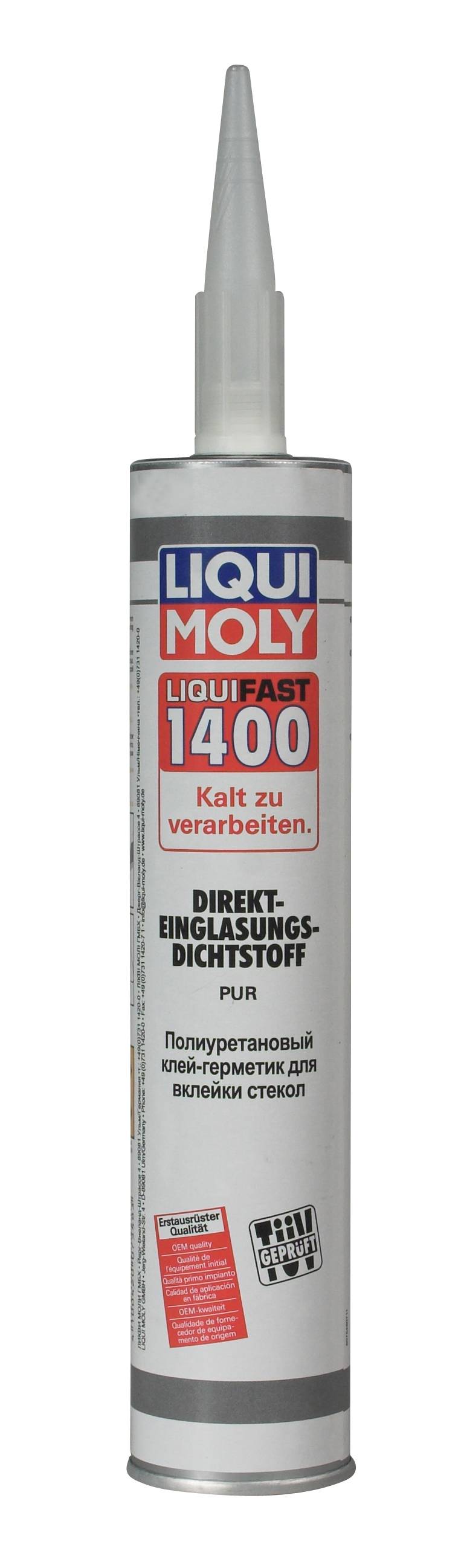 Полиуретановый клей-герметик для вклейки стекол Liquifast 1400 7548 LIQUI  MOLY - купить по низкой цене