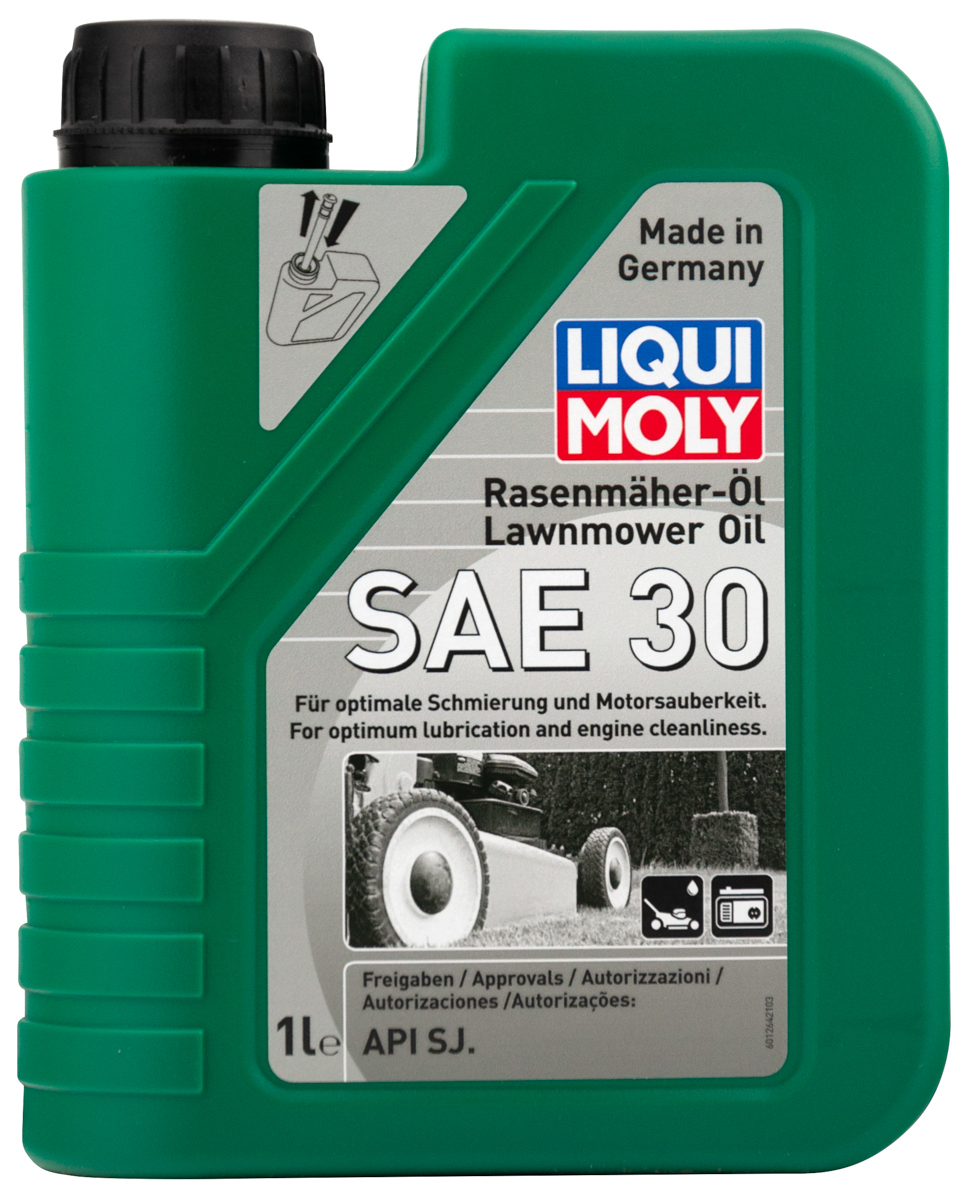 Минеральное моторное масло для газонокосилок Rasenmaher-Oil 30 1 л. 1264 LIQUI  MOLY - купить по низкой цене