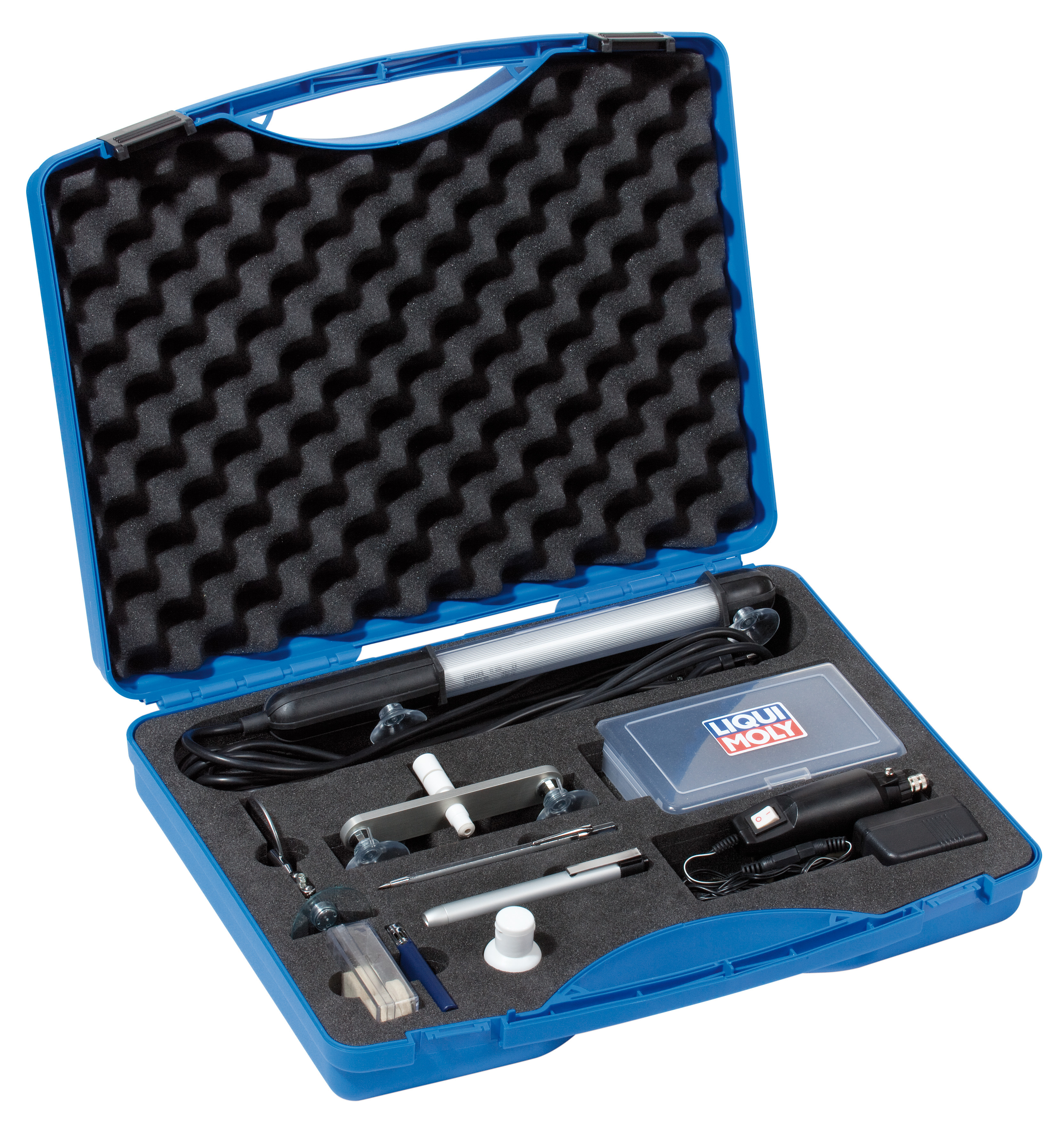 Чемодан с оборудованием для ремонта лобовых стекол Koffer Verbundglasreparatur