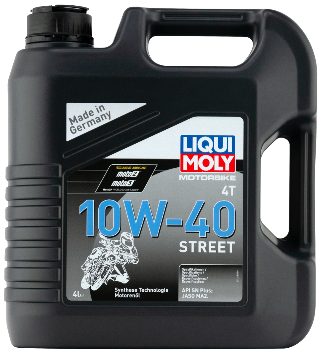 Синтетическое моторное масло для 4-тактных мотоциклов Motorbike 4T Street 10W-40 1л