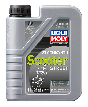 Полусинтетическое моторное масло для скутеров Motorbike 2T Semisynth Scooter L-EGD 1 л. артикул 3983 LIQUI MOLY