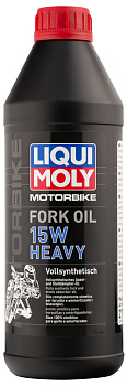 Синтетическое масло для вилок и амортизаторов Motorbike Fork Oil Heavy 15W 1 л. артикул 2717 LIQUI MOLY