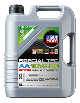НС-синтетическое моторное масло Special Tec AA  Diesel 10W-30 5 л. артикул 8423 LIQUI MOLY
