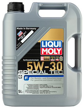 НС-синтетическое моторное масло Special Tec F 5W-30 5 л. артикул 2326 LIQUI MOLY