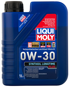 Синтетическое моторное масло Synthoil Longtime Plus 0W-30 1 л. артикул 1150 LIQUI MOLY