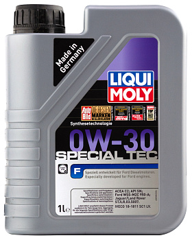 НС-синтетическое моторное масло Special Tec F 0W-30 1 л. артикул 8902 LIQUI MOLY