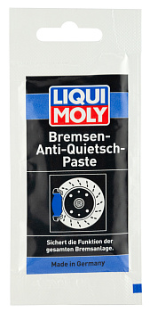 Синтетическая смазка для тормозной системы Bremsen-Anti-Quietsch-Paste 0,01 л. артикул 3078 LIQUI MOLY