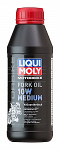 Синтетическое масло для вилок и амортизаторов Motorbike Fork Oil  Medium 10W