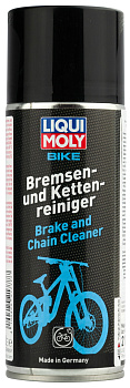 Очиститель тормозов и цепей велосипеда Bike Bremsen- und Kettenreiniger 0,4 л. артикул 21777 LIQUI MOLY
