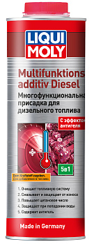 Многофункциональная присадка для дизельного топлива Multifunktionsadditiv Diesel 1 л. артикул 39025 LIQUI MOLY