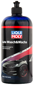 Автошампунь с воском Auto-Wasch & Wachs 1 л. артикул 1542 LIQUI MOLY