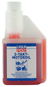 Полусинтетическое моторное масло для 2-тактных двигателей 2-Takt-Motoroil L-EGC 0,25 л. артикул 1051 LIQUI MOLY