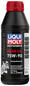 Синтетическое трансмиссионное масло для мотоциклов Motorbike Gear Oil 75W-90