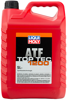 НС-синтетическое трансмиссионное масло для АКПП Top Tec ATF 1200 5 л. артикул 3682 LIQUI MOLY