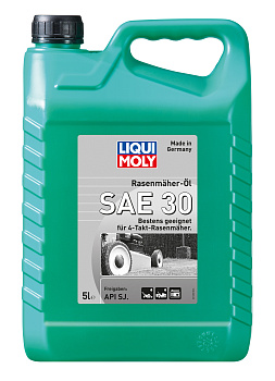 Минеральное моторное масло для газонокосилок Rasenmaher-Oil 30 5 л. артикул 1266 LIQUI MOLY