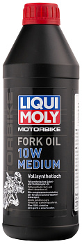 Синтетическое масло для вилок и амортизаторов Motorbike Fork Oil  Medium 10W 1 л. артикул 2715 LIQUI MOLY