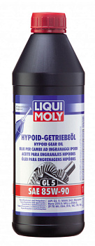 Минеральное трансмиссионное масло Hypoid-Getriebeoil 85W-90 1 л. артикул 1035 LIQUI MOLY